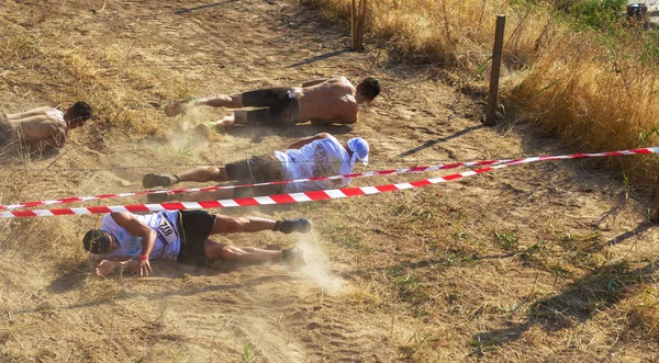 Odessa Ukraine August 2018 Traditionelle Sportwettkämpfe Der Nation Ukrainischer Überlebenskampf — Stockfoto