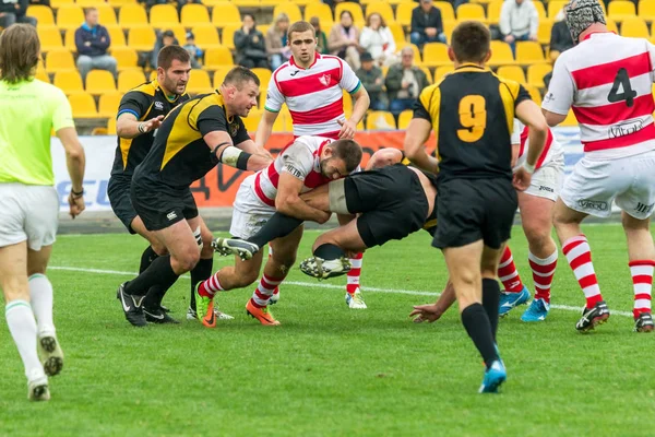 Odessa Ukraine Okt 2017 Seleção Nacional Rugby Championship Odessa Harkov — Fotografia de Stock