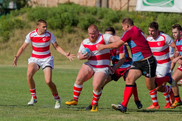 Odessa Ukrayna Eylül 2017 Uluslararası Rugby Turnuva Ekipleri Chisinau Moldova — Stok fotoğraf