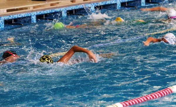 Odessa Ucraina Settembre 2016 Nuoto Sportivo Piscina Durante Campionato Ucraino — Foto Stock