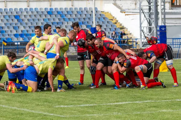 Odessa Ukraine Maio 2016 Semi Final Rugby Taça Dos Campeões — Fotografia de Stock