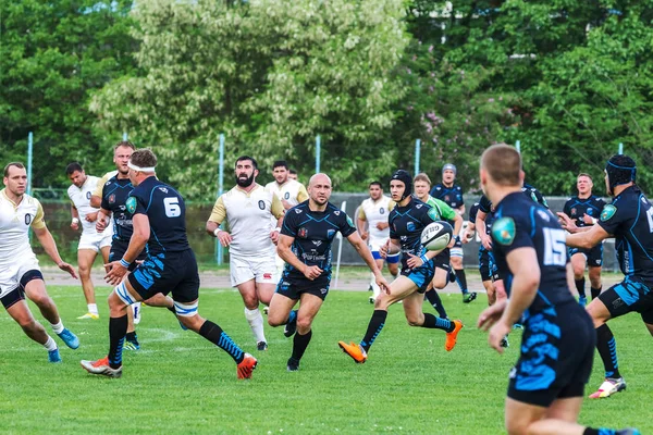 Krasnodar Federacja Rosyjska Może 2018 Rosyjski Rugby Championship Wśród Mężczyzn — Zdjęcie stockowe