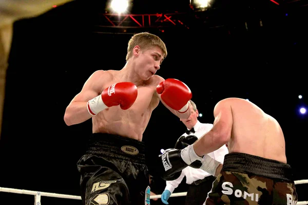 Odessa Ukraine May 2014 Title Professional Bout Version Champion Alexander — Stock Photo, Image