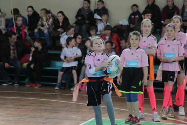 Odessa Ukraine Avril 2017 Match Rugby Xiii École Spéciale Sport — Photo