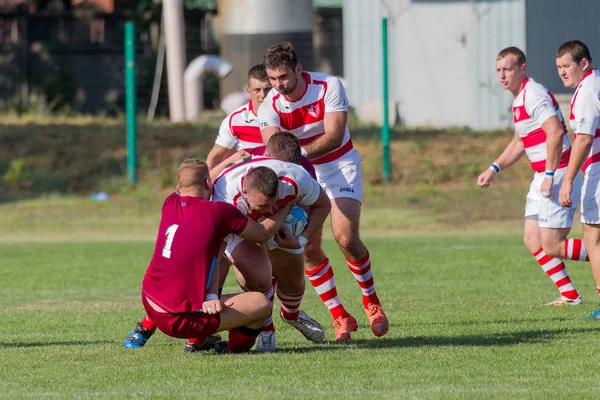 Odessa Ukraine September 2017 International Rugby Tournament Teams Chisinau Moldova — Stock Photo, Image