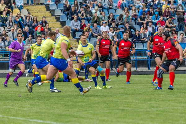 Odessa Ukraine Mai 2016 Demi Finale Coupe Europe Rugby Match — Photo