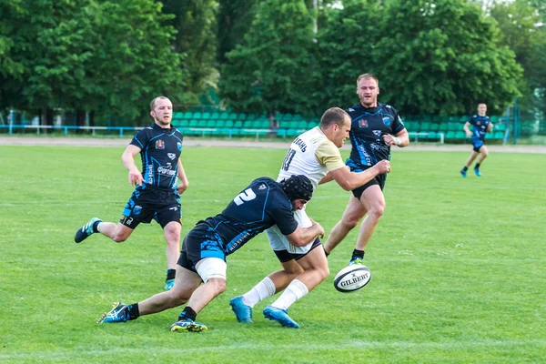 Krasnodar Rusya Federasyonu 2018 Olabilir Rus Rugby Şampiyonası Erkekler Arasında — Stok fotoğraf