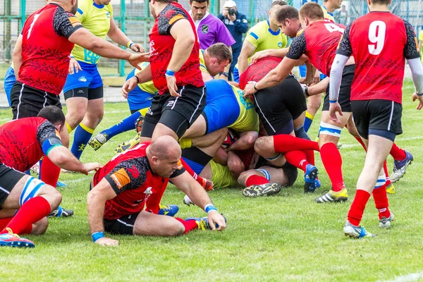 Odessa Ukraine Maio 2016 Semi Final Rugby Taça Dos Campeões — Fotografia de Stock