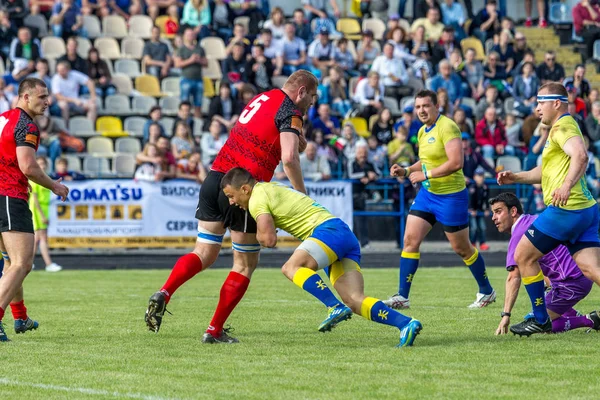 Odessa Oekraïne Mei 2016 Halve Finale Van Europacup Rugby Het — Stockfoto