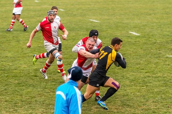 Odessa Ucraina Novembre 2015 Rugby Coppa Ucraina Credo Odessa Olympic — Foto Stock