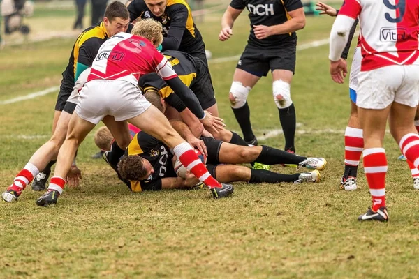 Odessa Ucrânia Novembro 2015 Campeonato Ucraniano Rugby Credo Odessa Olympic — Fotografia de Stock