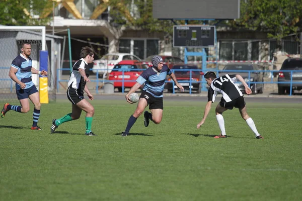 Odessa Ucraina Aprile 2018 Partita Internazionale Campionato Europeo Rugby Politechnik — Foto Stock