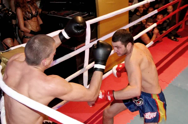 Odessa Ucrania Octubre 2010 Fight Club Peleas Sin Reglas Combatientes — Foto de Stock