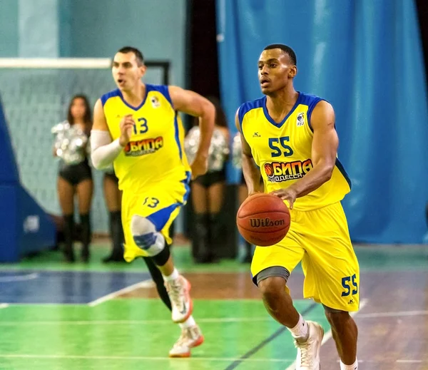 Odessa Ukrayna Aralık 2015 Arasında Basketbol Süper Ligi Ukrayna Nın — Stok fotoğraf