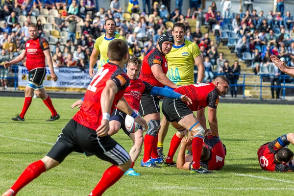 Odessa Ukraine Maio 2016 Semi Final Rugby Taça Dos Campeões — Fotografia de Stock