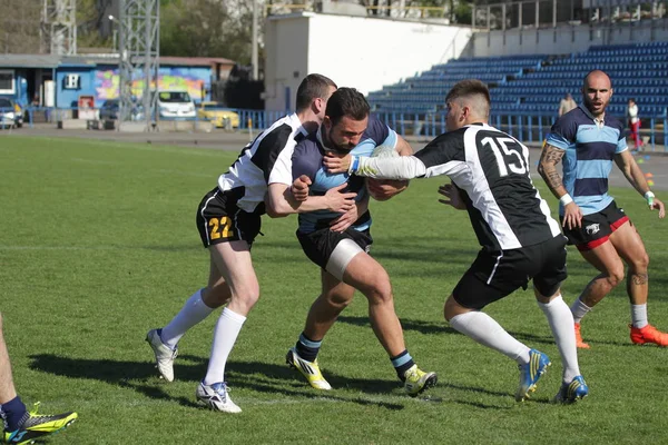 Odessa Ucrânia Abril 2018 International Match European Rugby Championship Politechnik — Fotografia de Stock