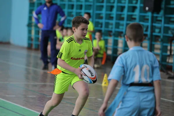 Odessa Ukraine Avril 2017 Match Rugby Xiii École Spéciale Sport — Photo