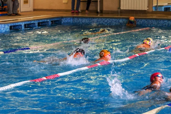 Οδησσός Ουκρανία Σεπτεμβρίου 2016 Αθλητικών Κολύμπι Στην Πισίνα Κατά Διάρκεια — Φωτογραφία Αρχείου