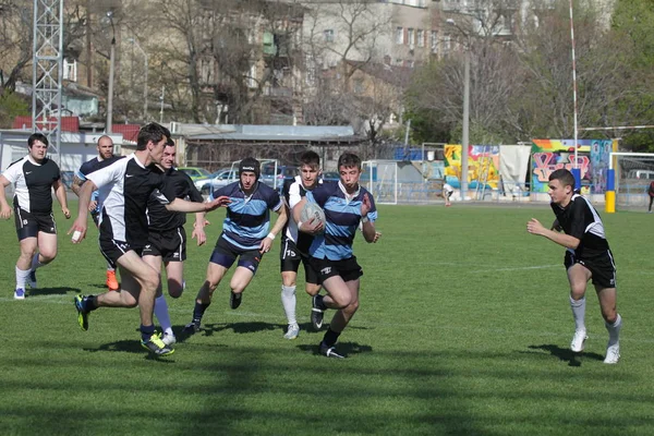 Odessa Ucrânia Abril 2018 International Match European Rugby Championship Politechnik — Fotografia de Stock