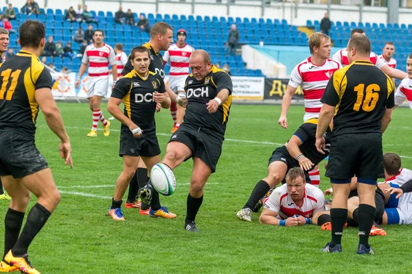 Odessa Ukraine Okt 2017 Seleção Nacional Rugby Championship Odessa Harkov — Fotografia de Stock