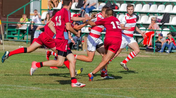 Odessa Ukraine Septembre 2017 Tournoi International Rugby Entre Les Équipes — Photo