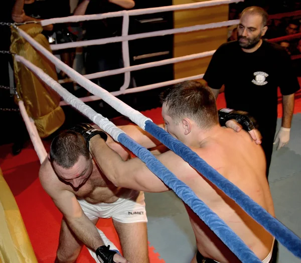 Oděsa Ukrajina Října 2010 Fight Club Boj Bez Pravidel Smíšených — Stock fotografie