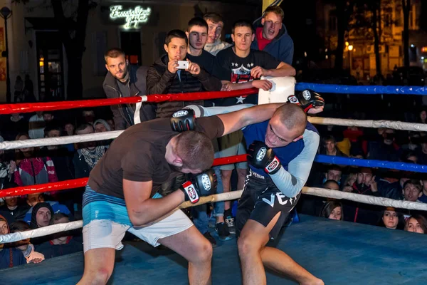 Odessa Ukraine Octobre 2015 Combat Régional Sur Ring Athlétisme Mma — Photo