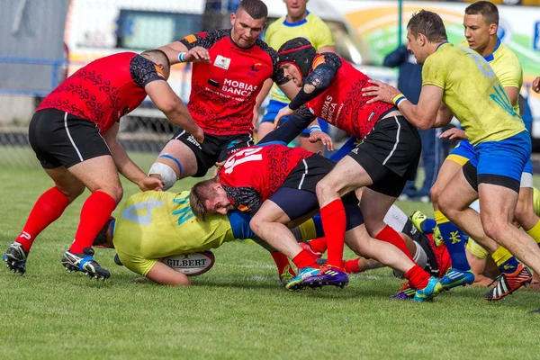 Odessa Ukraine Maio 2016 Semi Final Rugby Taça Dos Campeões — Fotografia de Stock