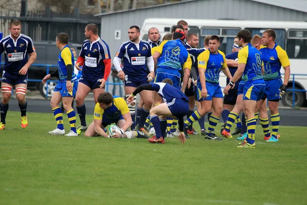 Odessa Ucrânia Abril 2013 International European Cup Rugby Equipa Moldávia — Fotografia de Stock