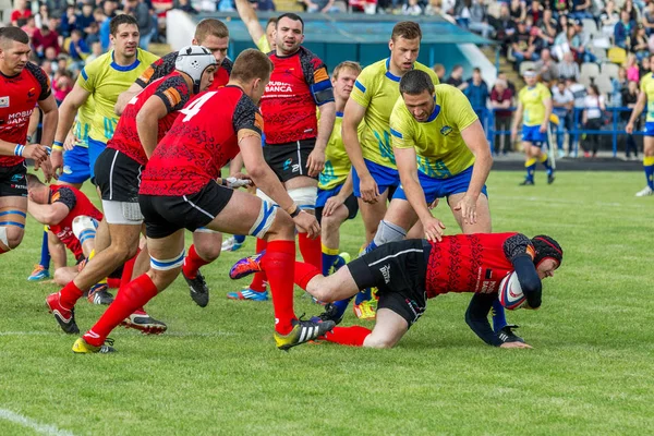 Odessa Ukraine Maio 2016 Semi Final Rugby Taça Dos Campeões — Fotografia de Stock