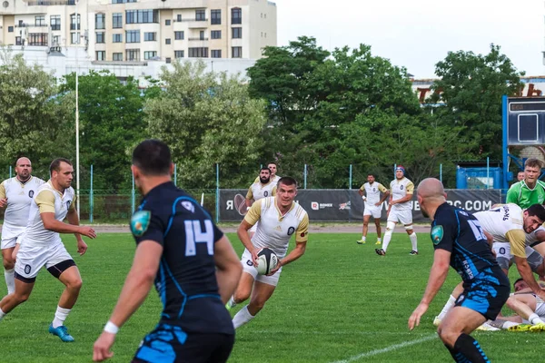 Krasnodar Rusia Mayo 2018 Campeonato Ruso Rugby Entre Hombres Kuban —  Fotos de Stock