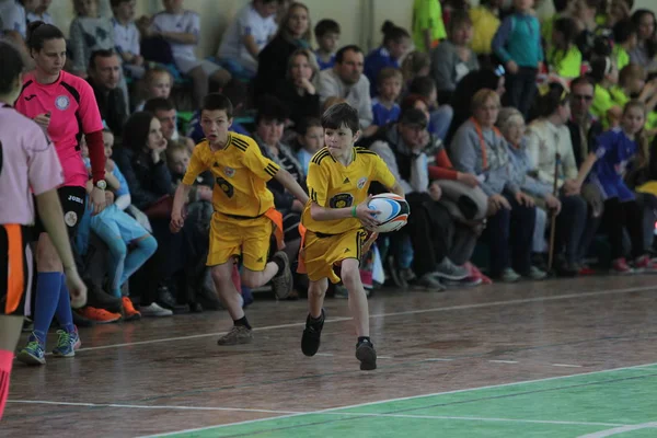 Abril 2017 Odessa Ucrania Liga Rugby Odessa Escuela Deportes Especiales — Foto de Stock