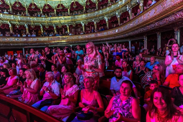 Odessa Ukraine July 2016 Ukrainian Singer Jamala Solo Concert Opera — Stock Photo, Image