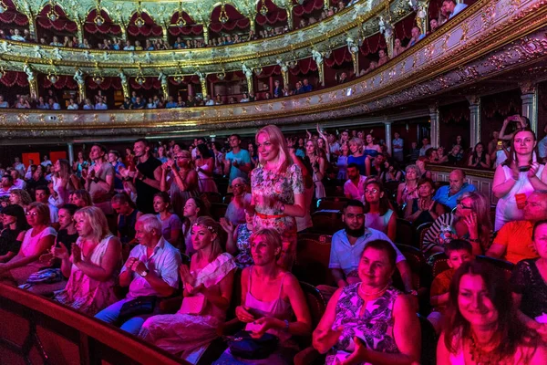 Odessa Ukraina Lipca 2016 Ukraińska Piosenkarka Jamala Solowy Koncert Operze — Zdjęcie stockowe