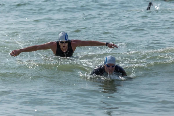 Odessa Ukraine August 2018 Traditional Sports Races Nation Ukrainian Race — Stock Photo, Image