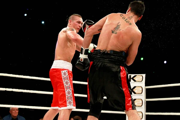 Odessa Ukraine Mai 2014 Champion Monde Boxe Poids Lourds Alexander — Photo