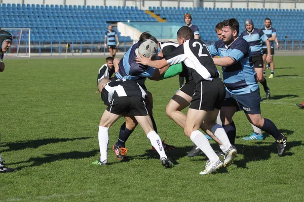 Odessa Ucraina Aprile 2018 Partita Internazionale Campionato Europeo Rugby Politechnik — Foto Stock