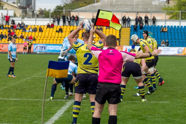 Oděsa Ukrajina Května 2017 European Champions Rugby Cup Ukrajina Modrá — Stock fotografie