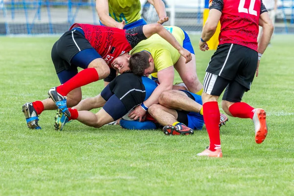 Odessa Ukraina Maj 2016 Halv Finalen Europacupen Rugby Den Spända — Stockfoto