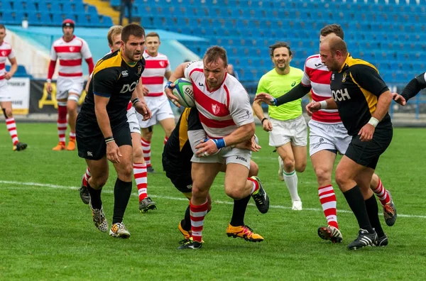 Oděsa Ukrajina Okt 2017 Rugby Championship Národní Tým Oděsa Charkově — Stock fotografie