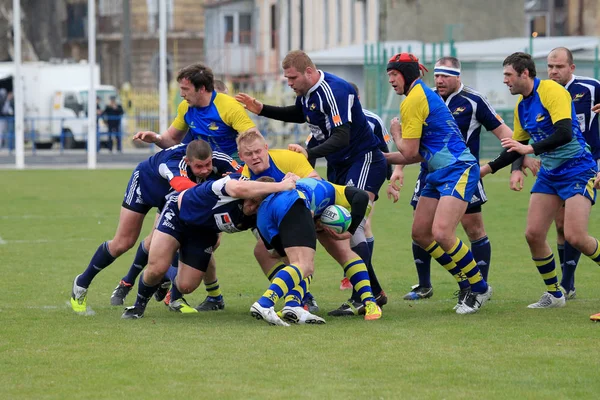 Odessa Ukraine Avril 2013 Coupe Europe Internationale Rugby Équipe Moldavie — Photo