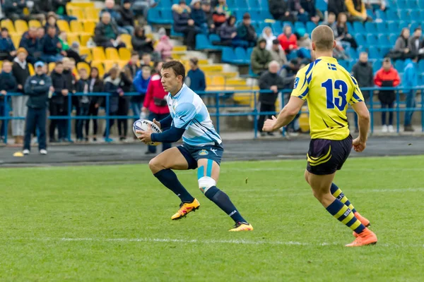 Odessa Ucrania Mayo 2017 Copa Europa Rugby Ucrania Azul Suecia —  Fotos de Stock