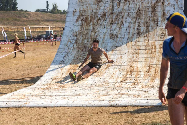 Odessa Ucraina Agosto 2018 Corse Sportive Tradizionali Della Nazione Gara — Foto Stock