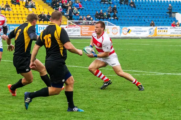 Oděsa Ukrajina Okt 2017 Rugby Championship Národní Tým Oděsa Charkově — Stock fotografie