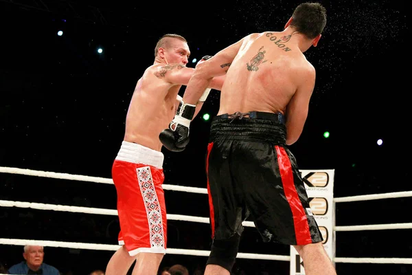 Odessa Ukraine Mai 2014 Boxweltmeister Schwergewicht Alexander Usyk Ukraine Und — Stockfoto