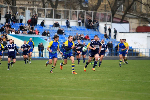 Odessa Ukraina April 2013 Internationella Europacupen Rugby Team Moldavien Och — Stockfoto