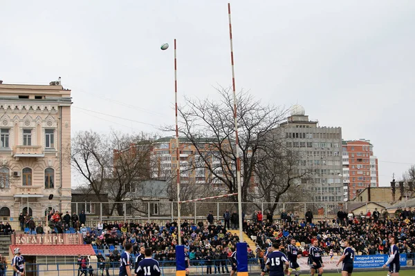 Odessa Ukraine April 2013 Internationaler Europapokal Rugby Team Aus Moldawien — Stockfoto