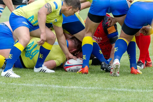 Odessa Ucraina Maggio 2016 Semifinale Della Coppa Europa Rugby Gioco — Foto Stock