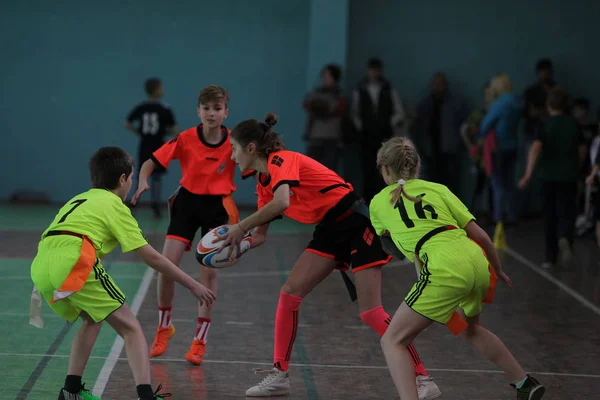 Avril 2017 Odessa Ukraine Match Rugby Xiii École Spéciale Sport — Photo