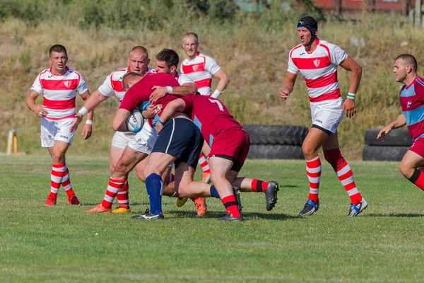 Odessa Ukraine Septembre 2017 Tournoi International Rugby Entre Les Équipes — Photo